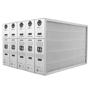 Filtre pliable X8789 MERV 16 16 pouces x 26 pouces x 5 pouces compatible avec le purificateur d'air Lennox <span class=keywords><strong>PureAir</strong></span> PCO16-28 - Product Image 2