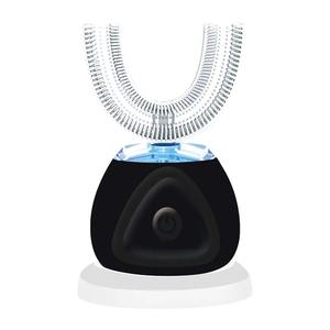 Brosse à dents électrique en Silicone de qualité alimentaire, brosse à dents automatique à 360 degrés pour enfants, brosse à dents en forme de U, étanche IPX7 - Product Image 5