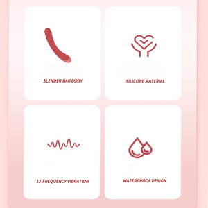 Mainan Seks Wanita Terlaris <span class=keywords><strong>Vibrator</strong></span> Titik G Tongkat Pijat Stimulasi Orgasme Masturbator USB Rechargeable IPX7 Tahan Air 7 - Product Image 6