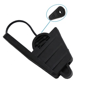 Pince de <span class=keywords><strong>fixation</strong></span> de câble ronde en nylon PA66 et acier au carbone pour ancrage de câble - Product Image 2