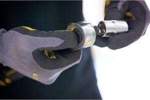 Clés à <span class=keywords><strong>cliquet</strong></span> réversibles à dégagement rapide avec poignée en plastique CR-V, embouts de 1/2, 3/8 et 1/4 pouces - Product Image 6