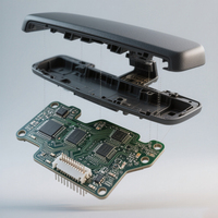 Perakitan PCB Khusus Rigid Flex FPC Aluminium Presisi Tinggi PCBA PCBQuick Model A-004 Inti Perakitan PCBA