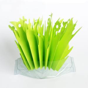 Humidificateur simple en papier portatif d'herbe verte en gros pour le <span class=keywords><strong>terrarium</strong></span> de cage de boîte de reptile - Product Image 1