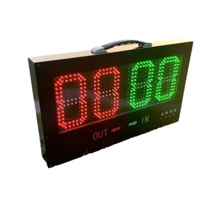 Tableau de Substitution Électronique de Football en Alliage d'Aluminium avec Télécommande Sans Fil <span class=keywords><strong>RYK</strong></span> Modèle 0012, Affichage LED Double Face Rouge - Product Image 1