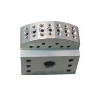 Servicios de Mecanizado CNC de Precisión Personalizados con Múltiples Orificios, Diseño Específico en Aluminio, Latón y Acero Inoxidable para Ensamblaje