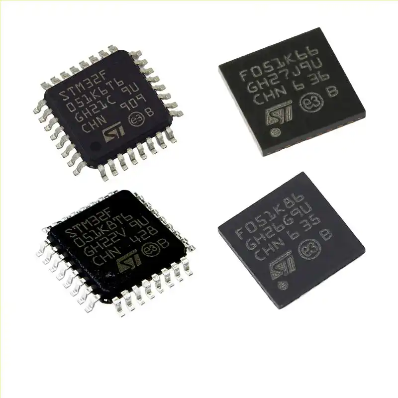 Smd Stm32f051 Mcu 32-Bit Stm32 Arm M0 Risc 64Kb Flash 2.5V/3.3V 64-Pin Lqfp T/R Ic Chip Chip