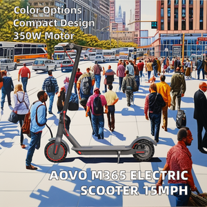 <span class=keywords><strong>AOVO</strong></span> M365 Scooter <span class=keywords><strong>électrique</strong></span> moteur puissant 350W <span class=keywords><strong>batterie</strong></span> intelligente pliable LED avant haute 36V7.8AH Lithium adultes 120kg - Product Image 3