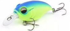 เหยื่อปลอมแบบแข็ง Luatc New Crank Mini Baits ขนาด 45 มม. น้ำหนัก 9 กรัม พร้อมตะขอ - Product Image 5
