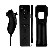 Mando Motion Plus Adaptateur Nunchuck Controles De Para Manette Télécommande Pour Nintendo Wii Joystick