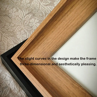 Cadre flottant en verre et bois pour fleurs pressées, créatif, DIY, en MDF, pour échantillons, vente en gros, dropshipping