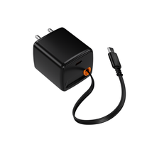 Kabel Charger Retractable 30W PD QC3.0 dengan Proteksi OTP/OVP Tipe-C untuk -Pasokan Pabrik