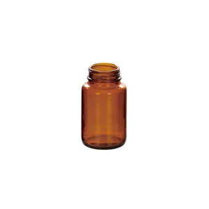 Ronde Amber Grondstoffen Australië Populaire Capsule Glazen Fles 60cc 120cc 150cc 250cc 350cc 500cc Met Gouden Schroefdop