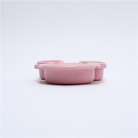 Assiette en Fiber de bambou pour enfants, vaisselle de table créative pour bébés, dessin animé pour enfants en bas âge
