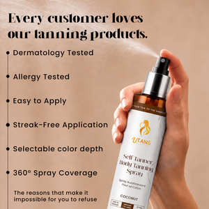 Brume Autobronzante <span class=keywords><strong>Visage</strong></span> & Corps – Bronzage Rapide Transparent avec Aloe Vera & Vitamine E – Spray <span class=keywords><strong>Autobronzant</strong></span> Progressif pour le <span class=keywords><strong>Visage</strong></span> – Faux Bronzage Instantané - Product Image 3