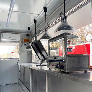 Multifunktionaler Snack- und Brot-Foodtruck aus Edelstahl, Eiswagen mit Vollausstattung - Product Image 4