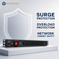 PDU triphasé pour rack avec prises C19, distribution haute puissance et protection par disjoncteur pour systèmes de baies de serveurs