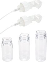 Distributeur de mousse 42 mm avec pompe, brosses en silicone et plastique pour savon facial, flacon pulvérisateur en plastique PP pour nettoyant