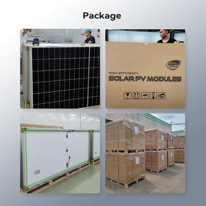 中国批发a级650w 645w 640w半电池光伏太阳能电池板屋顶单模块450w双面ibs面板Solares - Product Image 5