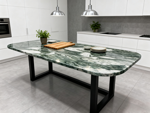 Pierre naturelle verte victorienne de luxe, pierre décorative d'intérieur haut de gamme, mur de fond / plan de travail / évier - Product Image 4