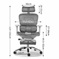 Nouvelle chaise de bureau à roulettes moderne, personnalisable, multicolore et écologique
