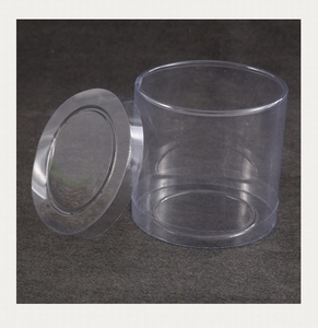 Factory PET PVC PP Clear Plastic Cylinder Tube Packaging