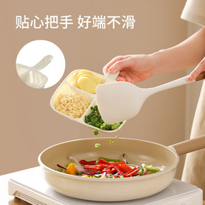 Compartmental Vegetable Plate Rectangular Milky White With Handle Kitchen Use - Product Image 4