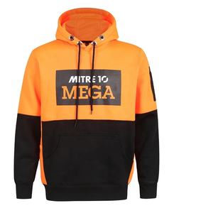 Sweat-shirt unisexe 100% en molleton de coton avec impression personnalisée et logo brodé Vente en gros pulls à capuche <span class=keywords><strong>pour</strong></span> hommes en polyester uni vierge - Product Image 4