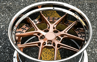 Roues en alliage forgées NNX 2 pièces, polies, 17 18 19 20 21 22 23 24 pouces, 5x120, pour voitures