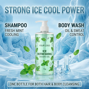 Shampooing Rafraîchissant Menthe à Effet Glacé Instantané Nettoyage en Profondeur Marque Privée OEM ODM MULAN 1000 ml - Product Image 2