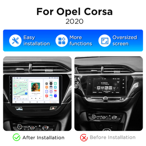 Radio de Coche Inalámbrico Junsun con Carplay para Opel Corsa F 2019-2023, GPS, Navegación, Reproductor Multimedia, Bluetooth, Android, Estéreo - Product Image 2