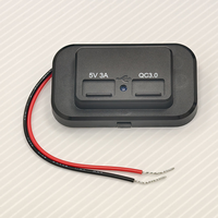 Chargeur de véhicule pour camping-car modifié en double port USB-A/Type-C QC3.0 5V3A, installation sans perçage pour OLIVER, compatible 12V-24V