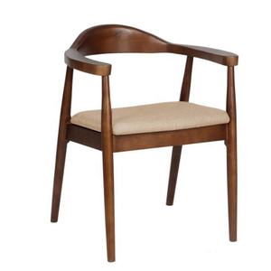 Chaises de salle à manger de style scandinave moderne et luxueux, élégantes en bois et cuir PU, idéales pour les restaurants et les cafés - Product Image 3