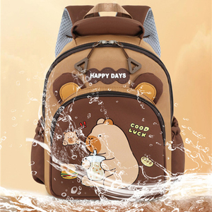 Zaino per Bambini con Cartone Animato di Capibara di Tendenza, Leggero, per <span class=keywords><strong>Asilo</strong></span> e Scuola Materna, Vendita all'Ingrosso 2026 - Product Image 2