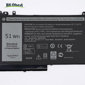 Batteria per Laptop BK-Dbest G5M10 7.4V 51WH per <span class=keywords><strong>DELL</strong></span> Latitude E5470 E5570 <span class=keywords><strong>Notebook</strong></span> 15.6" 079VRK 07V69Y 0WYJC2 6MT4T 79VRK - Product Image 2