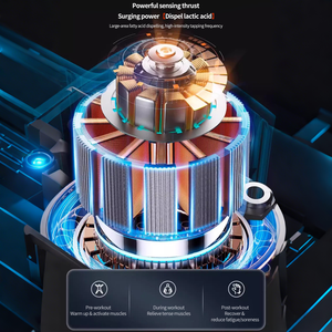 Pistola de Masaje Vibratoria de Cuatro Cabezales para Tejido Profundo, Nueva de 2025, para Recuperación Deportiva y Terapia del Dolor - Product Image 6