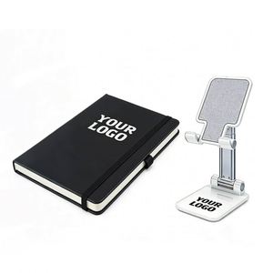 Libreta de Cuero PU A6 al por Mayor con Logotipo Personalizado para Regalo Promocional de Oficina, Escuela o Negocios, con Banda Elástica - Product Image 1