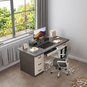 Escritorio de Computadora Simple Marca YQ de Material MDF con Cajón con Cerradura <span class=keywords><strong>para</strong></span> Estudio y Escritura de Estudiantes, <span class=keywords><strong>para</strong></span> Uso en el Dormitorio - Product Image 5