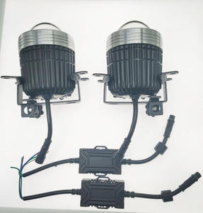 Feux antibrouillard universels à LED 120W Faisceau haut et bas 6000K Blanc Projecteur de feux antibrouillard Bi LED pour moto Honda Nissan Ford - Product Image 1