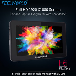 <span class=keywords><strong>FEELWORLD</strong></span> <span class=keywords><strong>F6</strong></span>บวก V2 6นิ้ว3D <span class=keywords><strong>LUT</strong></span> กล้องมอนิเตอร์สนาม IPS FHD1920x1080สนับสนุน4K DSLR จอภาพฟิลด์ - Product Image 3