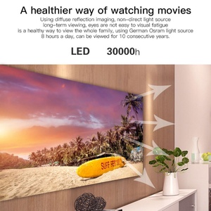 Écran de projection <span class=keywords><strong>UST</strong></span> CBSP 150 pouces pour projecteur <span class=keywords><strong>laser</strong></span> à ultra courte focale Xiaomi/<span class=keywords><strong>VAVA</strong></span>/Sony/Benq/JmGO, écran en cristal ALR <span class=keywords><strong>UST</strong></span> - Product Image 6