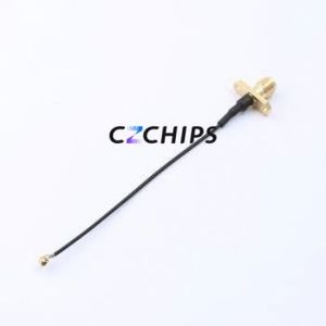 KH-FL2SMAK-IPEX-RG1.13-B90 RF Cable RF ( Input End Output End: SMA to IPEX )( Cable Length: 9cm )( IPEX Generation: 1 gen ) - Product Image 2