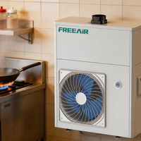 Refroidisseur d'air industriel électrique FREEAIR pour la maison, économie d'énergie, 850-1200m³/h, montage sur conduit, cuisine, 2700W, avec minuterie