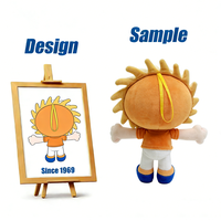 Fabrication de jouets Shengye, design mignon et populaire, personnage de dessin animé orange en peluche, figurine de sport pour la promotion de la marque