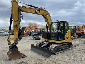 Mini-excavatrice Caterpillar 307.5 fabriquée au Japon, pelle sur chenilles CAT de 7,5 tonnes, modèle 2023, 99 % neuve, moteur CE EPA - Product Image 5