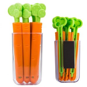 Wholesale Carrot Seal in 5 Packs Food Sealing <b>Clip</b> Plastic Cartoon Snack Bag Sealed With Magnets - Product Image 5