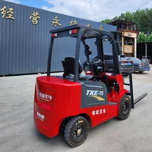 Carretilla elevadora eléctrica de 3 toneladas de alta calidad con batería de litio de súper Largo Alcance 2T Carretilla elevadora todo terreno para uso en almacén - Product Image 4