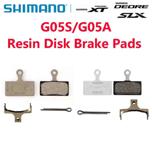 Pastillas de Freno de Resina Shimano G05S G05A para <span class=keywords><strong>DEORE</strong></span> <span class=keywords><strong>XT</strong></span> SLX <span class=keywords><strong>DEORE</strong></span>, Pastillas de Resina para <span class=keywords><strong>MTB</strong></span> M8100 M8000 M7100 M7000 M6100 M6000 M785 M675 M615 - Product Image 1