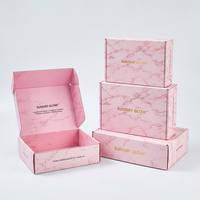 Boîte d'abonnement auto-élevable en carton blanc extra-rigide, recyclable et écologique, avec impression intégrale double face et logo personnalisé