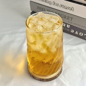 Ad alta estetica di grande capacità bicchieri di vetro Latte ghiacciato Americano succo tazze con disegno filettato per caffè <span class=keywords><strong>e</strong></span> <span class=keywords><strong>acqua</strong></span> - Product Image 4