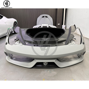 Nouveau kit carrosserie style spécial en fibre de carbone semi-sèche, pare-chocs avant/arrière à visser, pièces automobiles pour 458 Italia Spider 2010-2015 - Product Image 6
